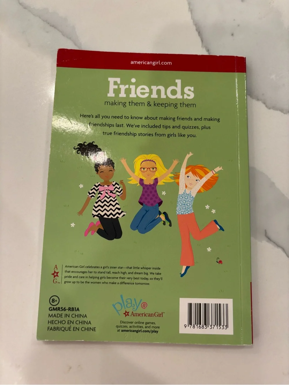American Girl Mini Book Set - Teal, Yellow, Purple Covers